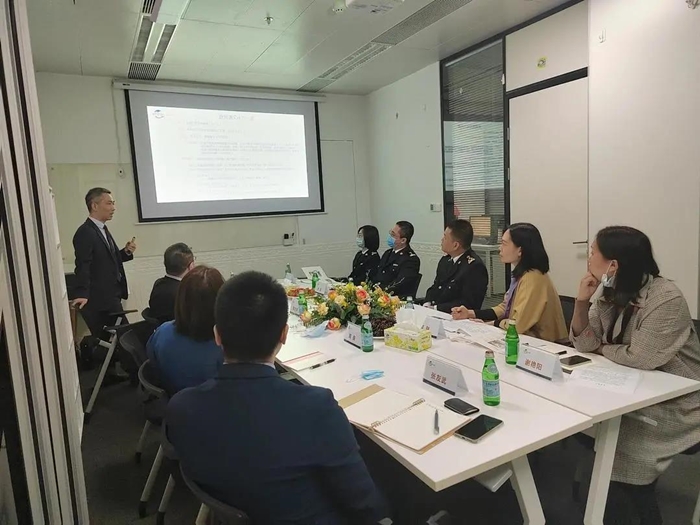 廣州海珠區科工商信局、海珠海關領導蒞臨進貿通指導工作